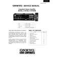 ONKYO A-RV400 Service Manual